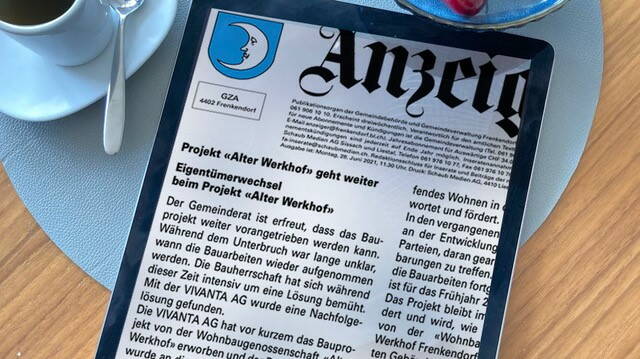 gemeindeanzeiger.jpg Die Utilita Anlagestiftung stellt neues Wohnhaus mit preiswerten Mietwohnungen in Genf fertig
